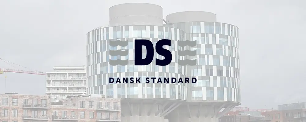 Dansk Standard logo, fodi Blue Dock har lavet et kvalitetssystem