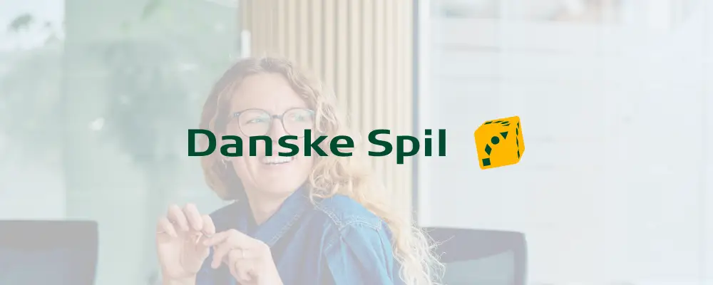 Danske Spil logo, fordi Blue Dock har lavet en HR-løsning.