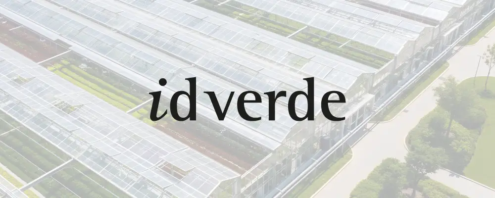 idverde logo. Det bruges fordi Blue dock har leveret deres system til sags- og dokumenthåndtering