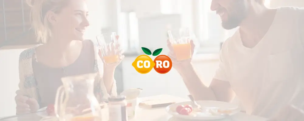 CO-RO FOOD logo, bruges for Blue Dock har leveret intranet