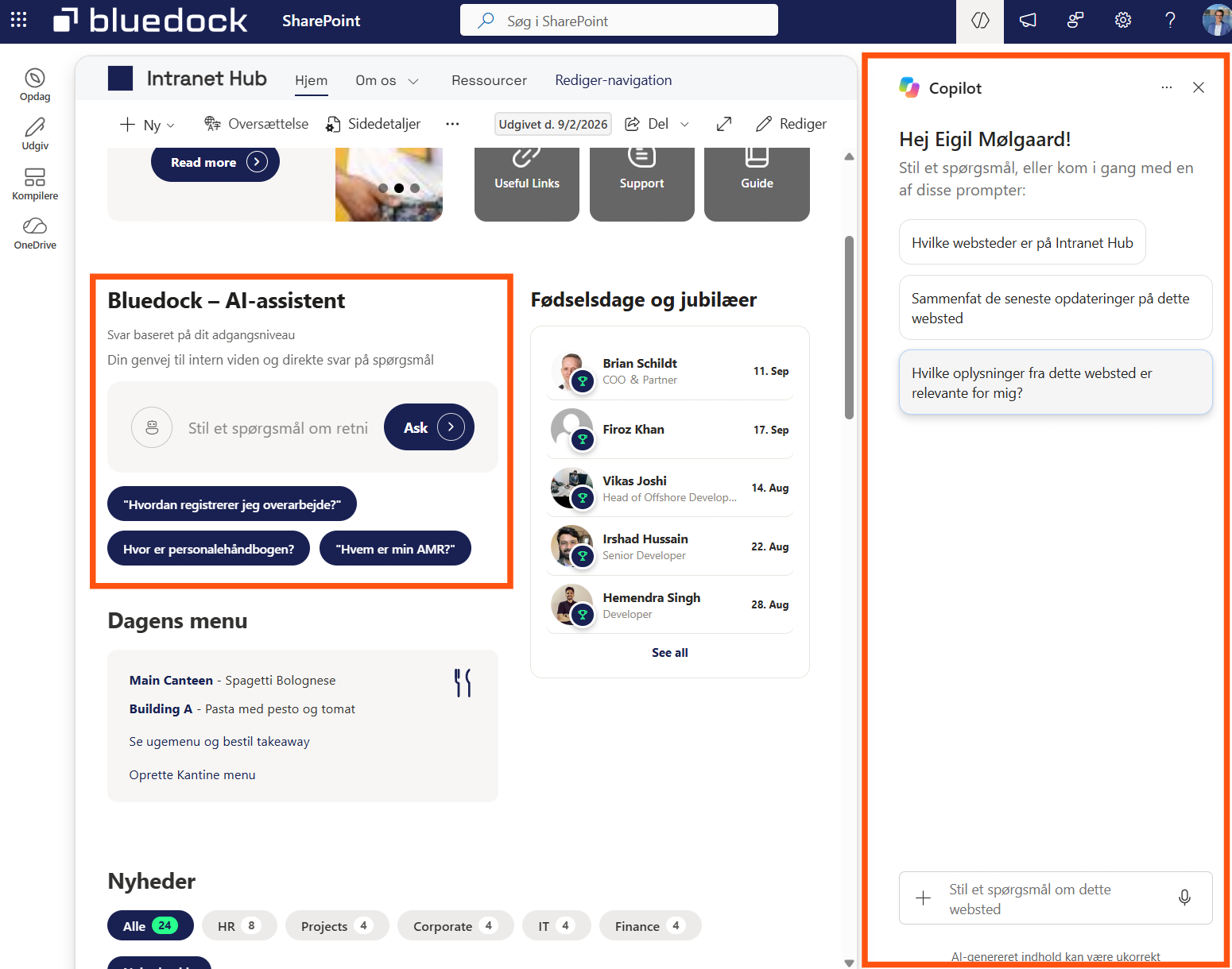 SharePoint Intranet 2026